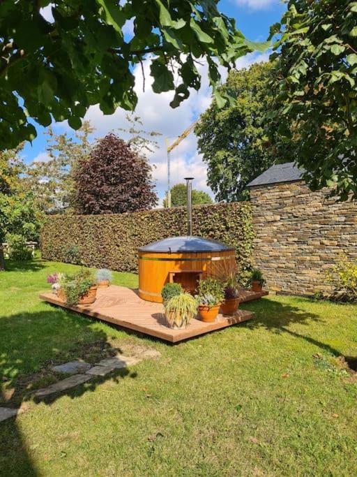 Haus Paesch Nahe See Mit Beheiztem Whirlpool/Sauna Butgenbach Bagian luar foto